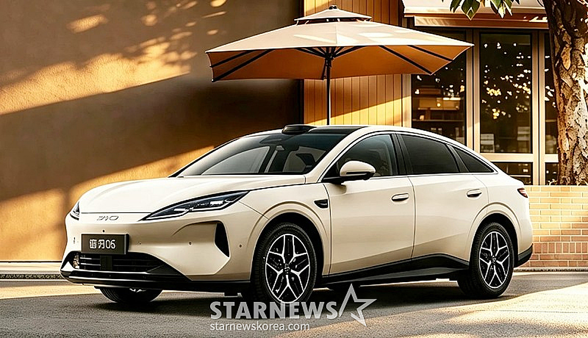 BYD, 2027년형 실 06 EV 공식 이미지 공개… 라이다 및 240kW 모터 탑재