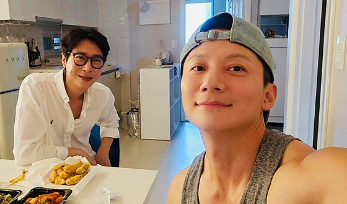 '간경화 직전' 고지용, 건강 되찾고 젝스키스 이재진과 재회.."오랜만에 둘이"