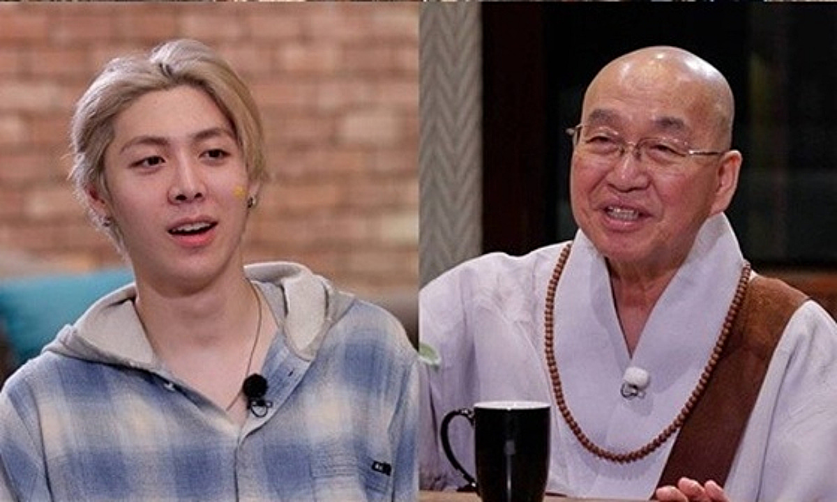 올데프 우찬, 법륜스님 만나 "릴스 찍어도 되나요?" 질문..반전 매력 [스님과 손님]