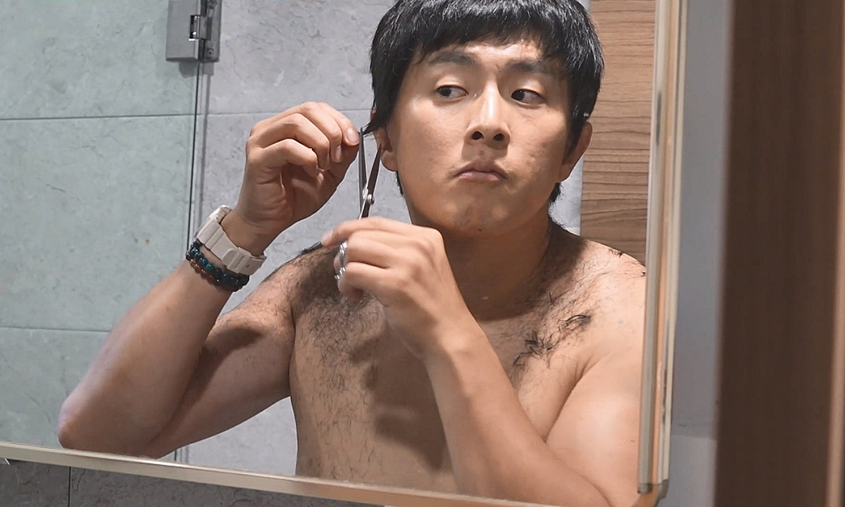 헐벗고 온몸 머리카락 범벅..기안84 "살려고 변하고 있어" [나혼산]