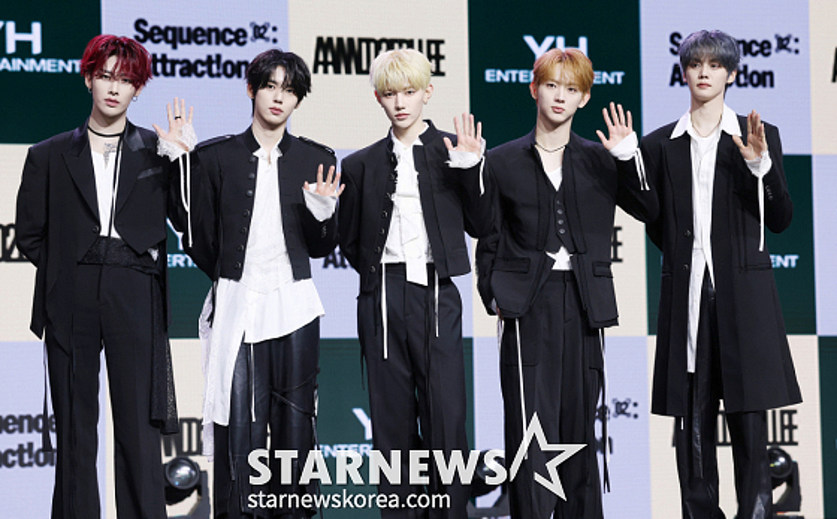 "관심에서 끌림으로" 앤더블, 몽환美로 승부한다..비주얼 자신감[스타현장]