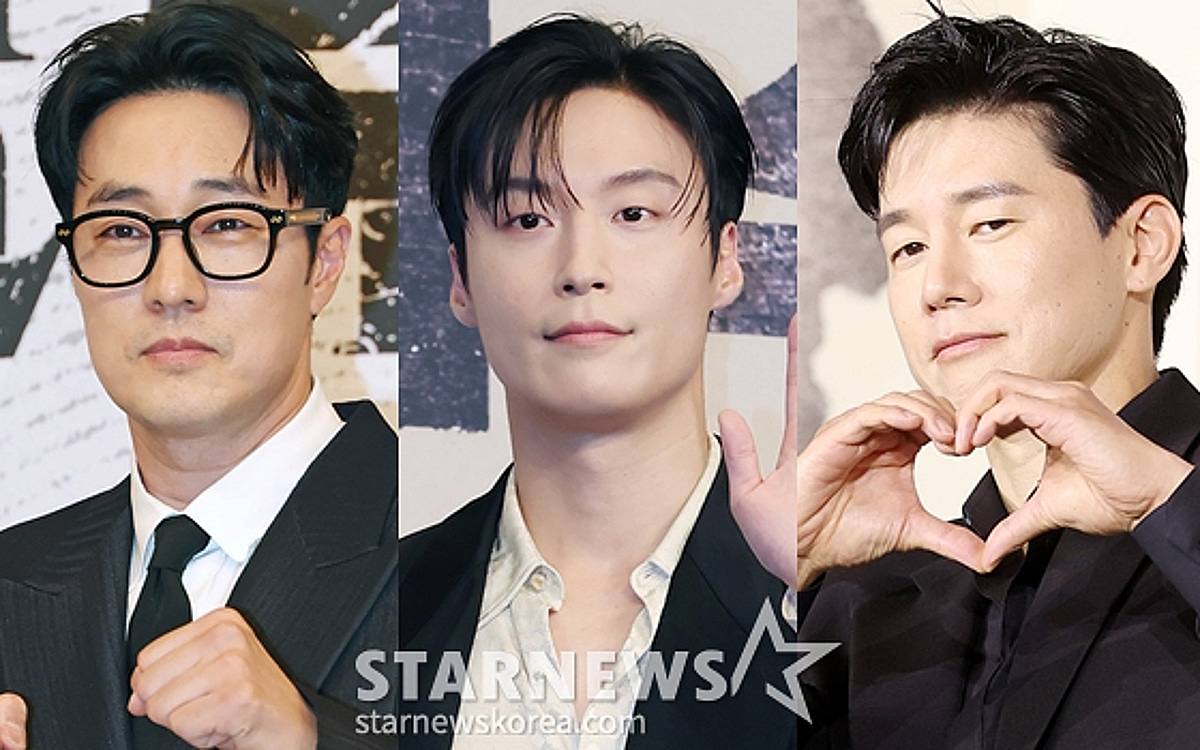 1위 소지섭, 2위 허남준, 3위 김무열