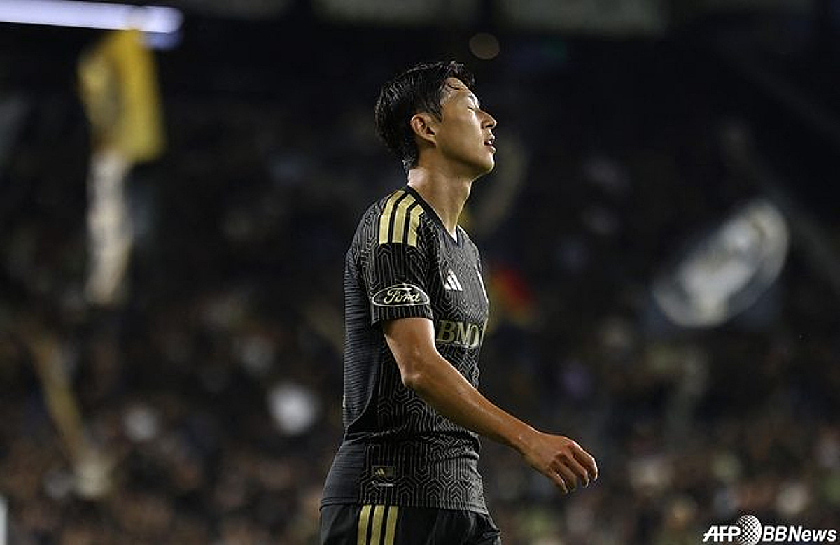 '5경기 연속 침묵' 손흥민, LAFC '충격패' 막지 못했다... 중위권 콜로라도에 0-1 '무득점 패배'