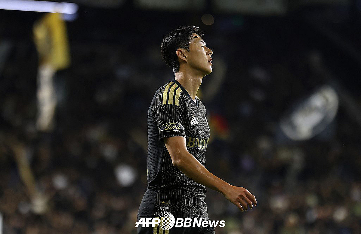 손흥민 홀로 슈팅 9개 때리고 '또 침묵'... LAFC, 포틀랜드와 1-1 무승부 '4연속 무승'