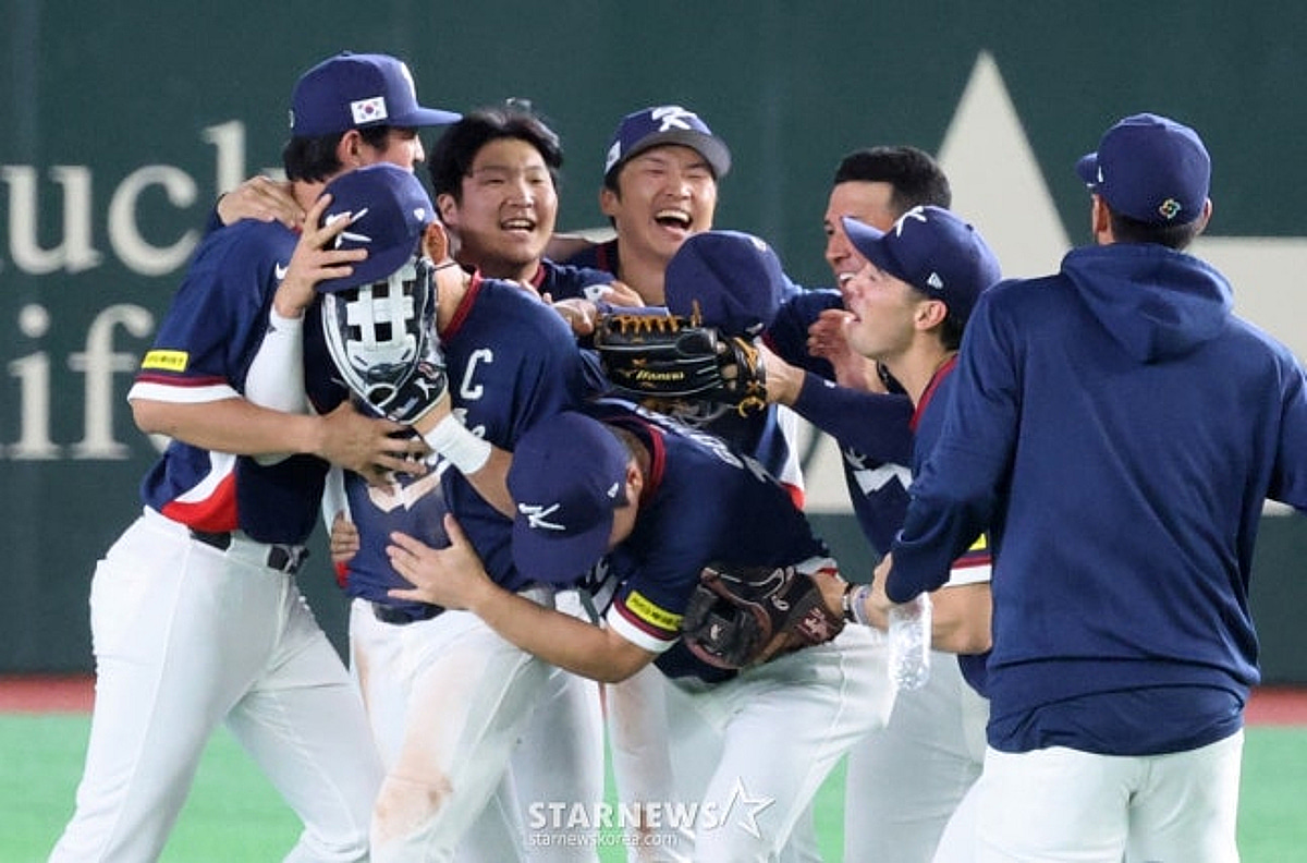 '극적 8강행' 류지현호, 10일 '꿀맛' 휴식→자정 전세기로 마이애미 향한다... 日과 따로 이동