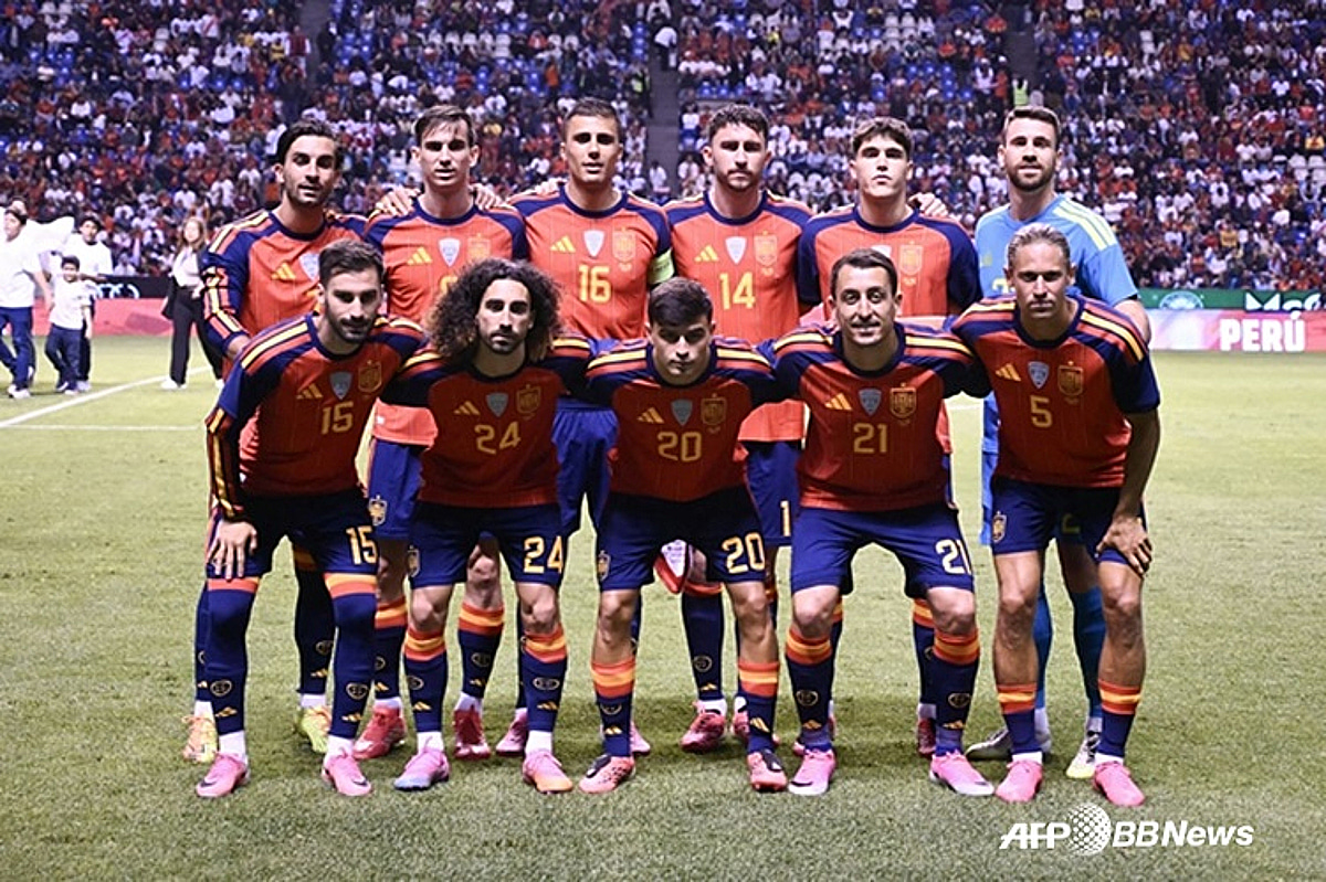 야말 없다고? 오야르사발 있잖아! 무적함대 스페인, 페루 3-1 완파... 역시 월드컵 '우승 후보'