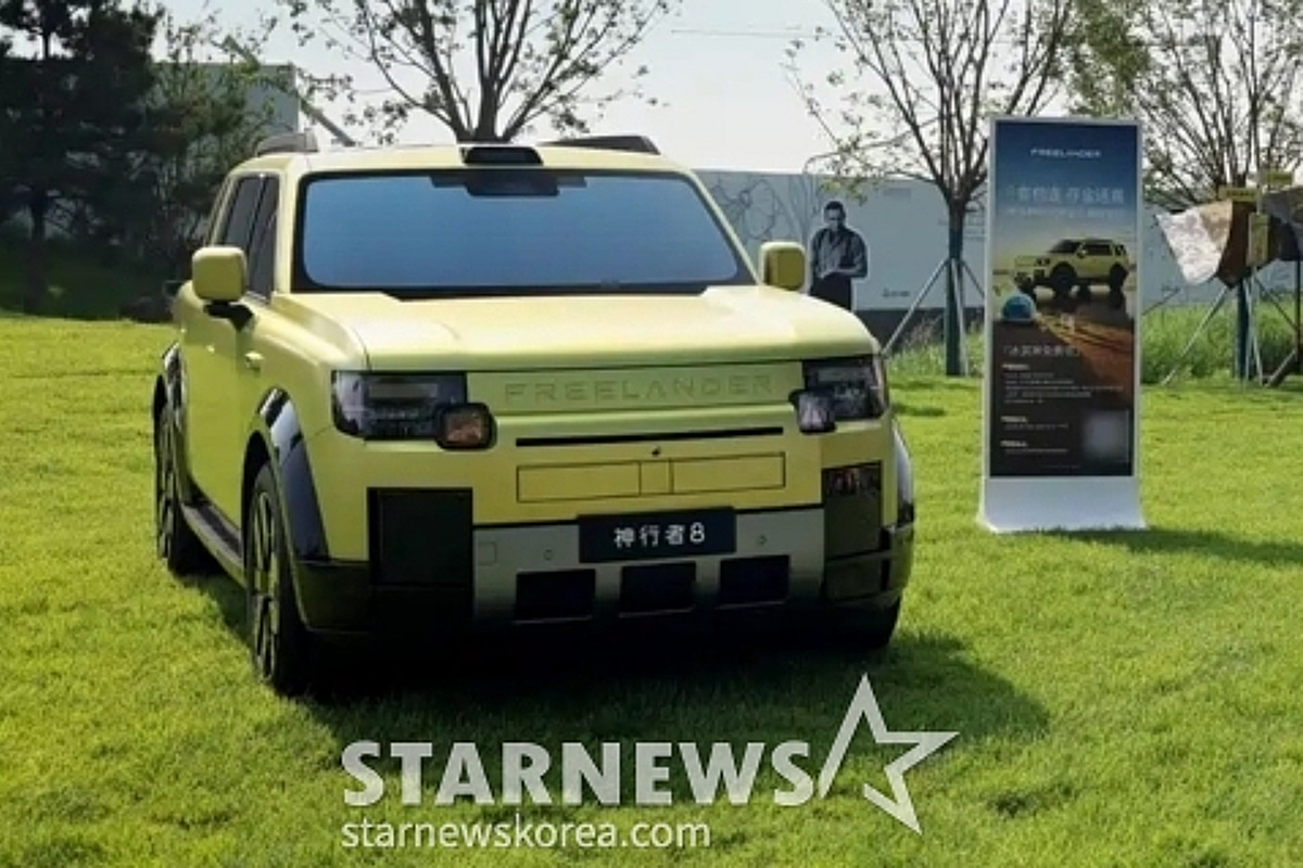 체리·JLR, 프리랜더 8 첫 공개…하이브리드 오프로더 시장 공략