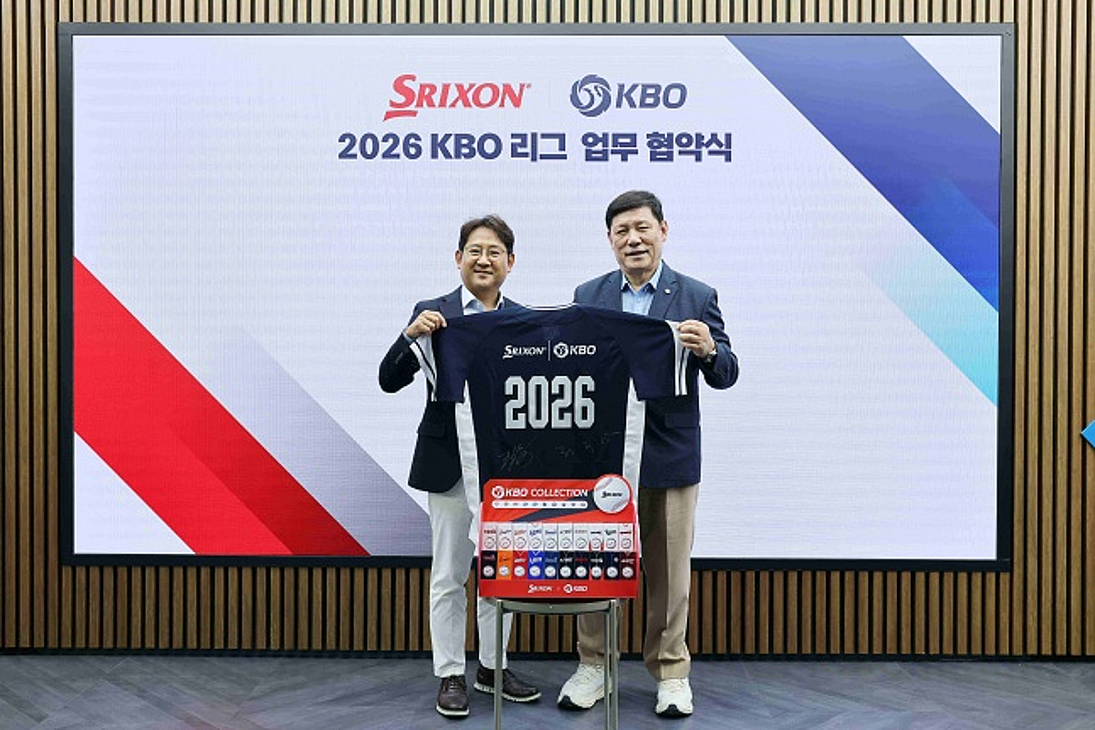 '구단별 골프공 나온다!' KBO, 던롭스포츠코리아와 야구X골프 마케팅 업무협약 진행