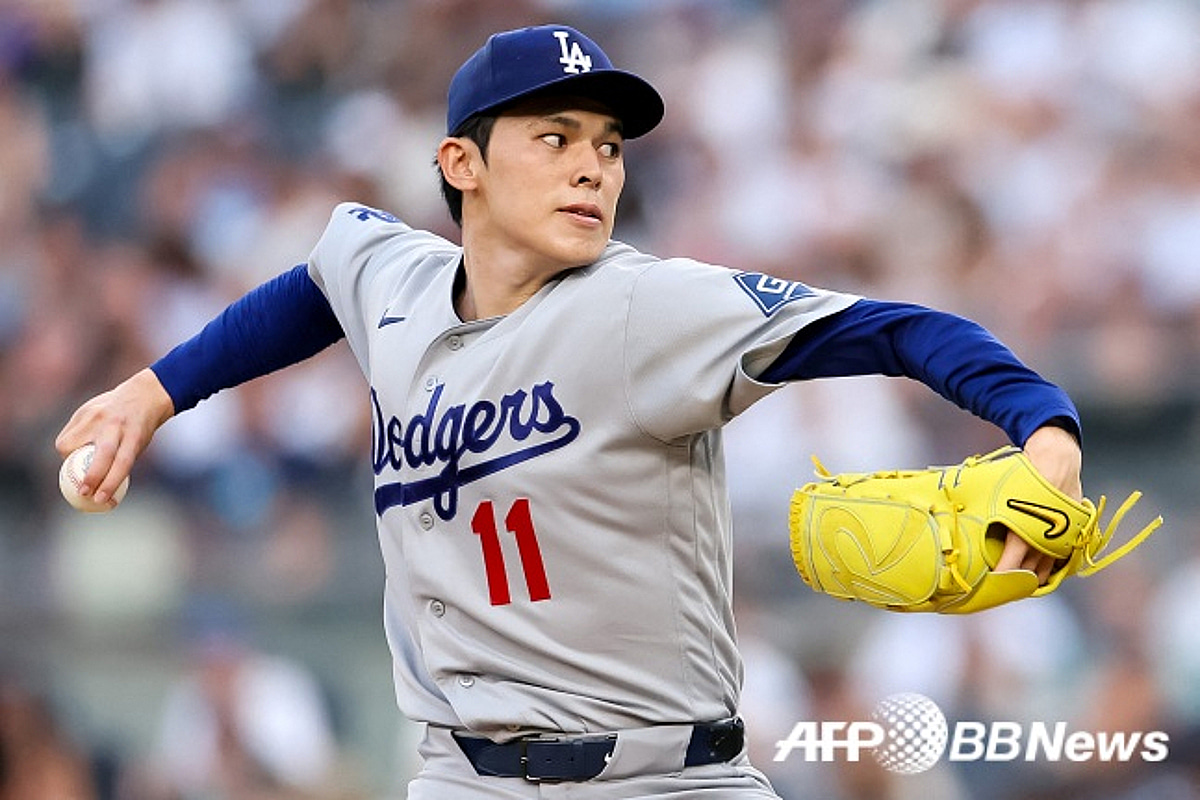 '5⅔이닝 KKKKK' 패전 위기 사사키, '결승 투런' 먼시가 구했다! 다저스, 양키스에 2-1 역전승... 오타니 4타수 무안타 침묵 [LAD 리뷰]