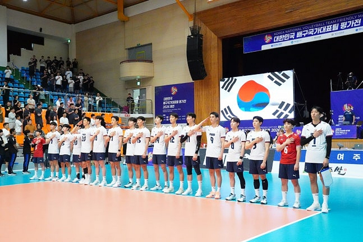 남자배구, '세계 7위' 브라질 잡았다... 국내 평가전서 3-1 역전승 '신호진·임성진 38점 합작'