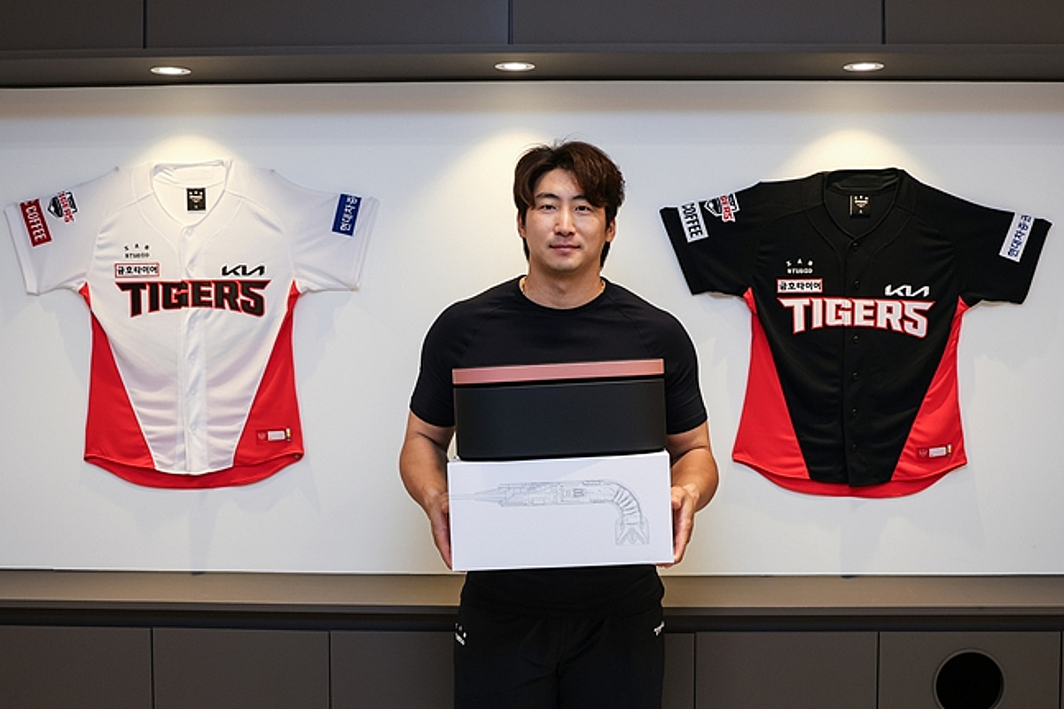 KIA 송호성 구단주, 선수단에 가전제품 선물하며 격려→나성범 "가을야구 위해 최선"
