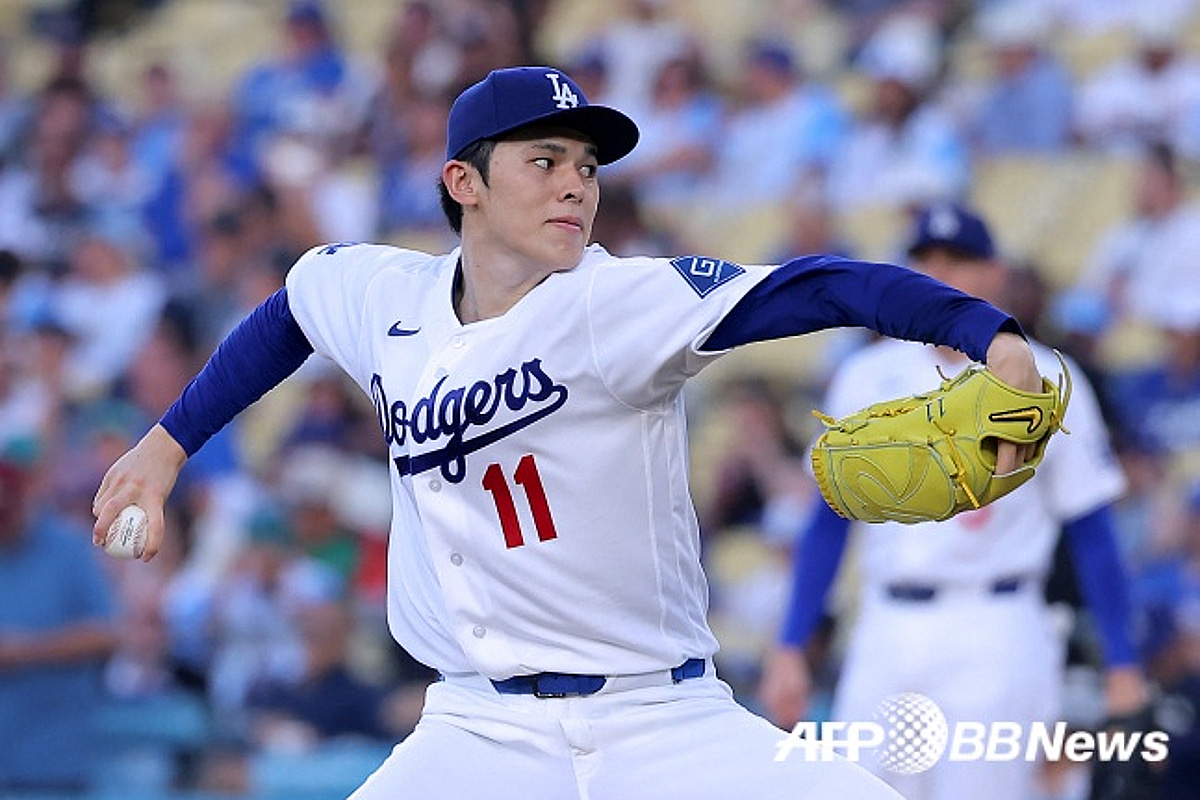 '한끗 모자랐다' 사사키 163.3㎞+KKKKKKK에도 QS 실패... 팀은 시애틀에 6-2 승 [LAD 리뷰]