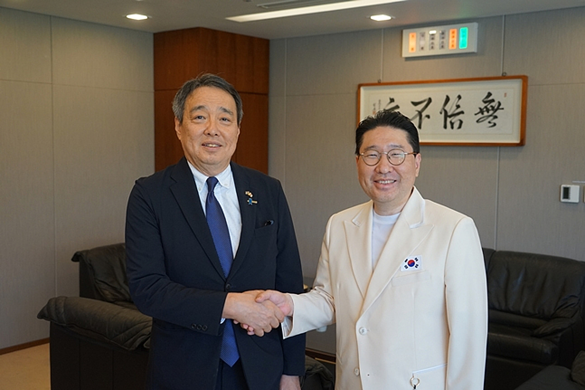 이상현 AG 韓 선수단장, 주한일본대사 예방 "선수단 안전·교류 협력 당부"