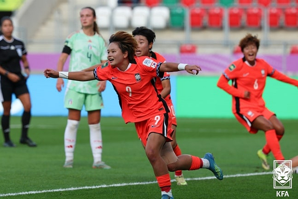 아르헨 넘었지만 이탈리아 벽 높았다! U-20 여자 대표팀, 월드컵 8강서 1-3 분패 '아쉬운 눈물'