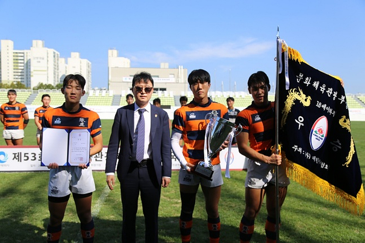 '21-17, 24-22' 끝까지 몰랐던 승부→한국 럭비 미래 뜨거웠다! 부평중·양정고, 53년 전통 전국대회 우승
