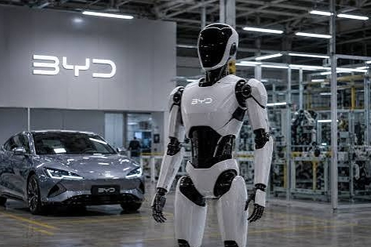 "전기차 다음은 로봇"… BYD, 첫 자체 개발 휴머노이드 특허 전격 공개
