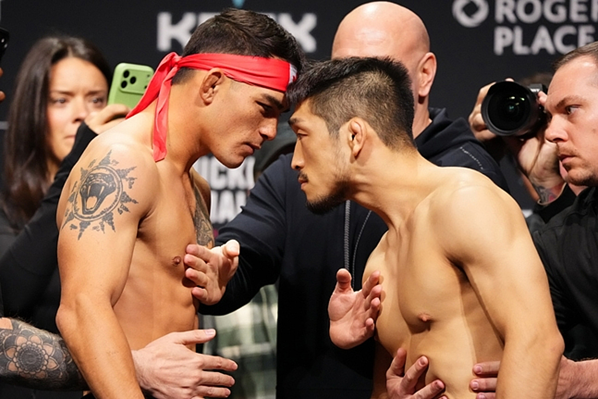 악수하자마자 '박치기 일보직전' 유수영, 적지서 승부욕 폭발! UFC 회장도 뜯어말렸다