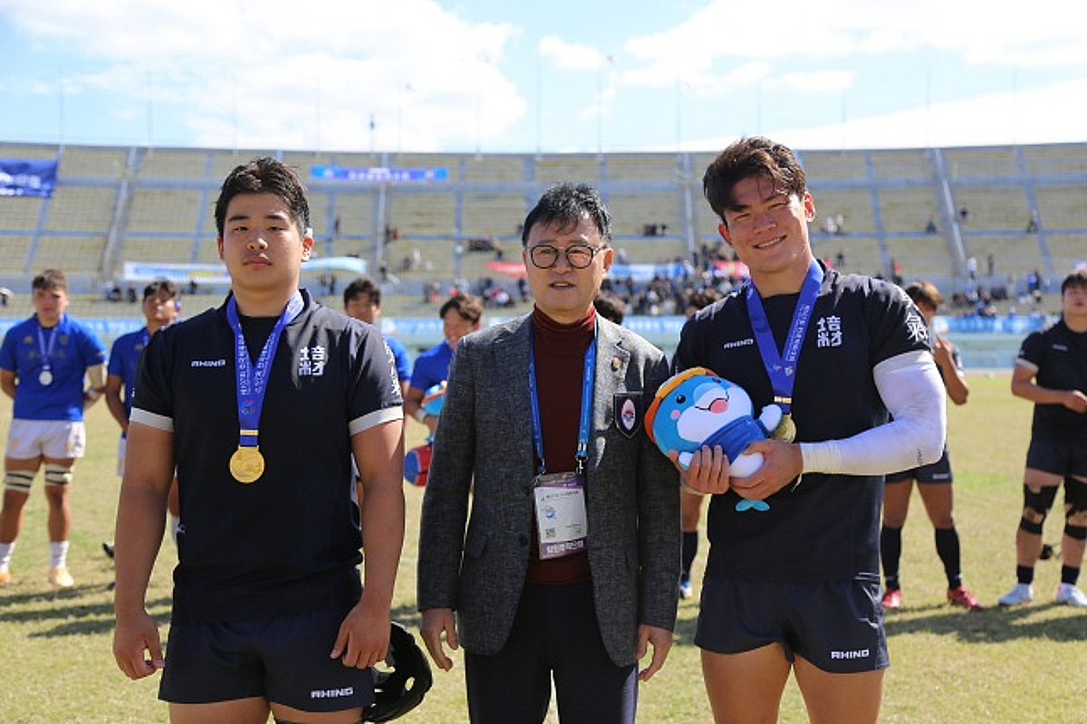 '배재고 3연패·한국전력 2년 만에 정상 탈환' 전국체전 럭비 열전 마무리
