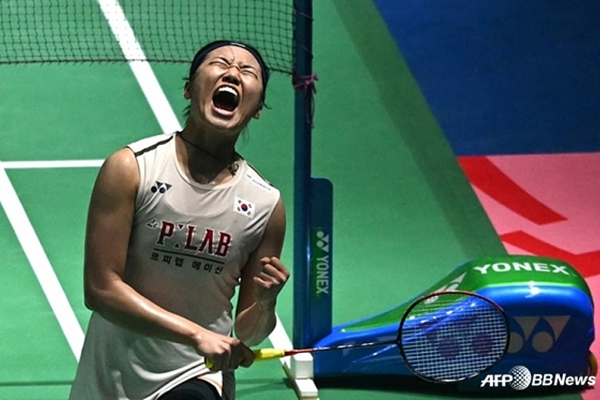 '파죽의 34연승' 안세영, 37분 만에 대만 린샹티 잡고 '전영오픈 8강행'... 韓 단식 최초 '2연패' 역사 쓴다