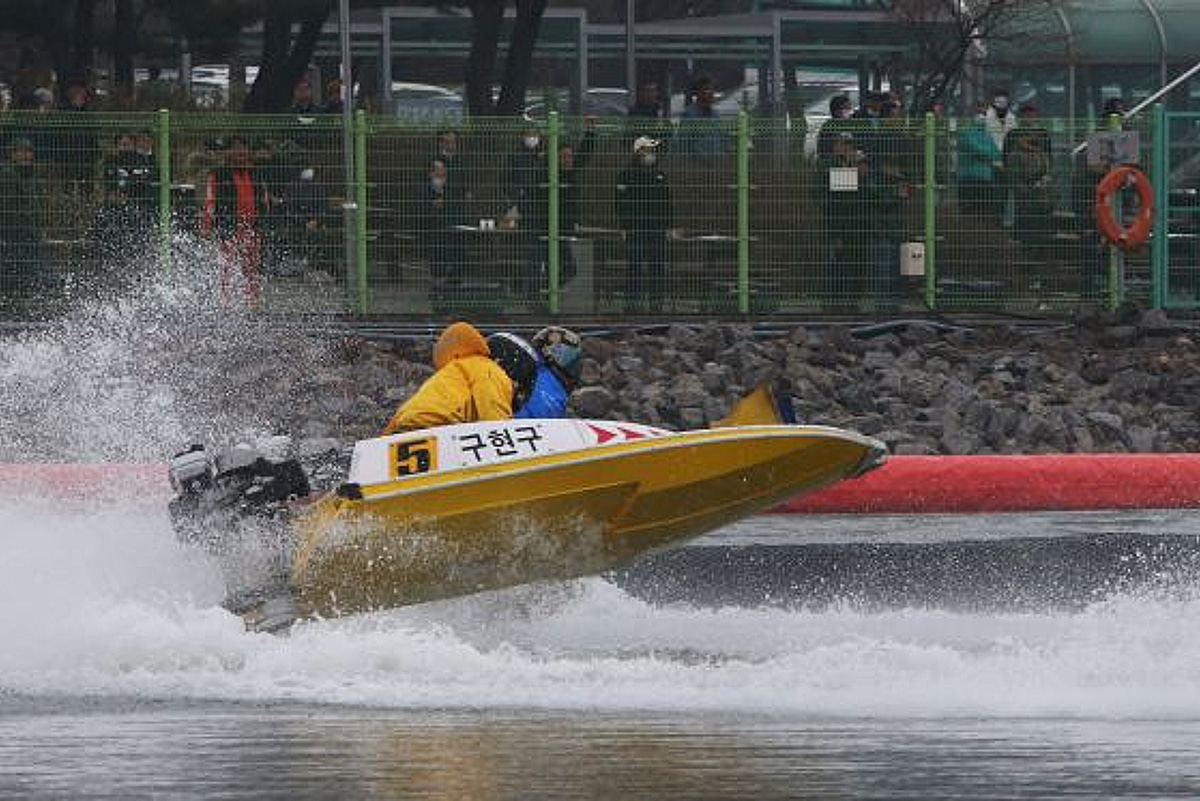 [경정]미사리 변수, 힘 좋은 봄바람