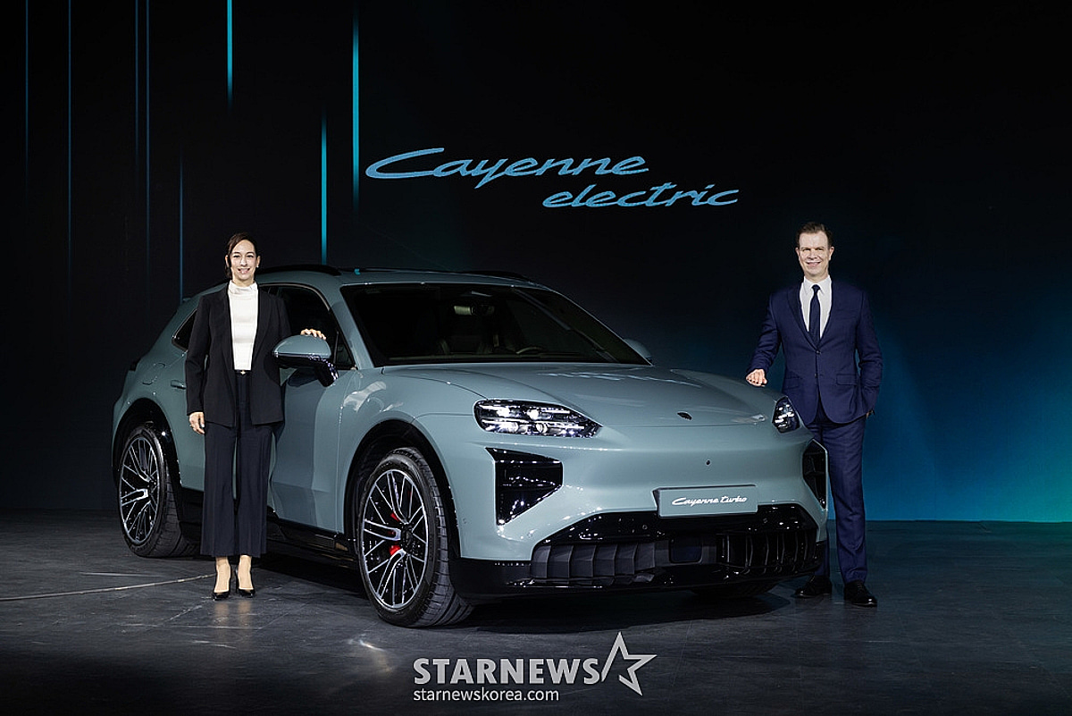 포르쉐 카이엔 일렉트릭 공개, '내연기관보다 싸다' 1억 4240만원부터