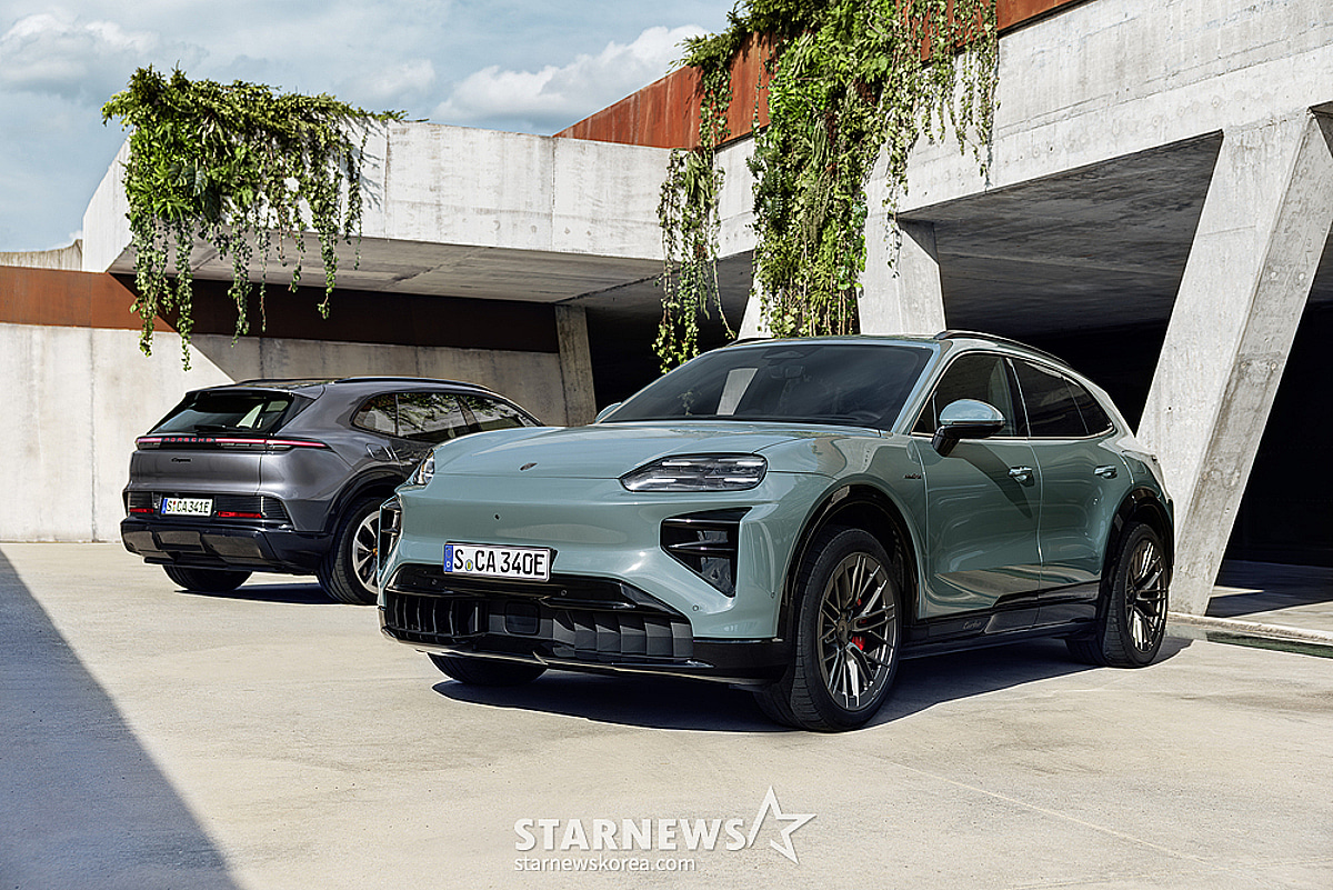 포르쉐코리아, 순수 전기 SUV '카이엔 일렉트릭' 출시… 1억 4230만원부터