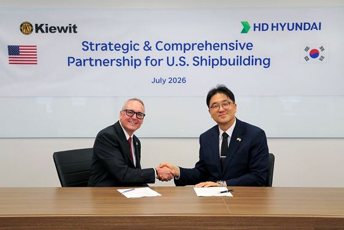 HD현대, 美 최대 EPC 기업과 '선박 건조' 협력