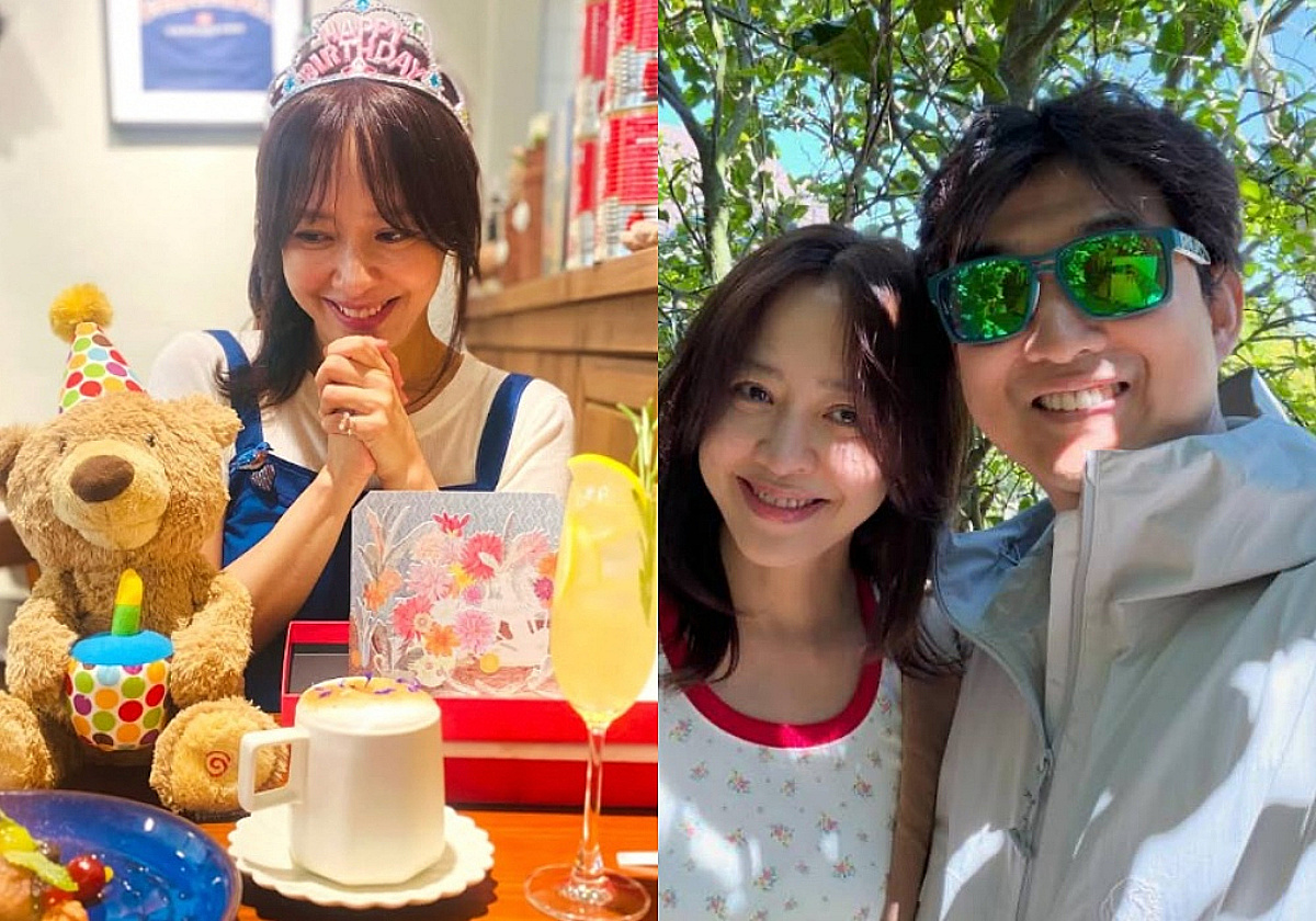 강성연, ♥의사 장민욱과 재혼 발표 후 첫 생일 "고마워 곰돌아"