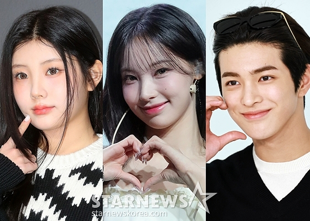 1위 아일릿 원희, 2위 리센느 원이, 3위 코르티스 건호