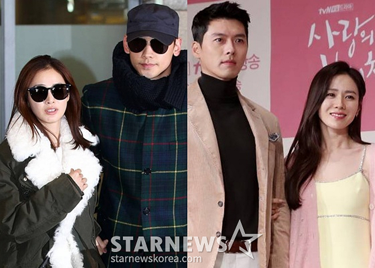 톱스타 부부 근황..김태희♥비→현빈♥손예진, 해외 목격담 '화제' [스타이슈]