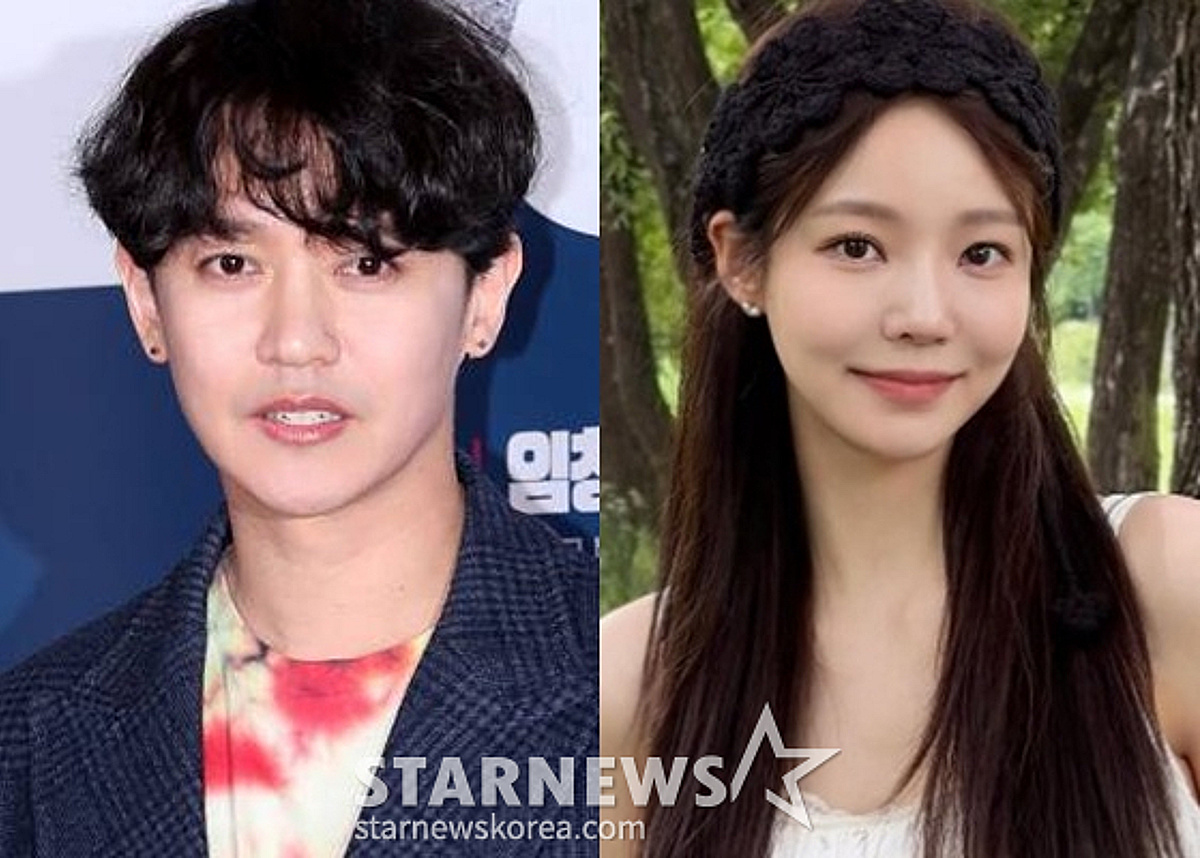 배우·가수 커플 탄생..강균성, '혼전순결' 깨고 14세 연하 유하진과 10월 결혼 [종합]