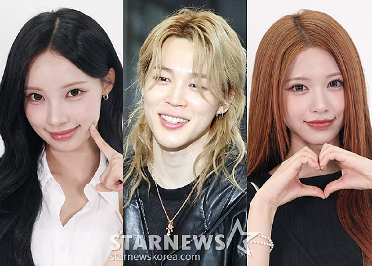 1위 리센느 원이, 2위 방탄소년단 지민, 3위 리센느 제나