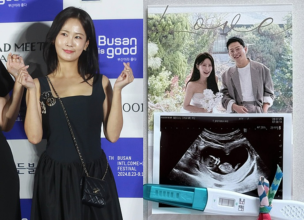[공식] '50세' 김준호 아빠 된다..♥김지민, 임신 12주→내년 2월 출산