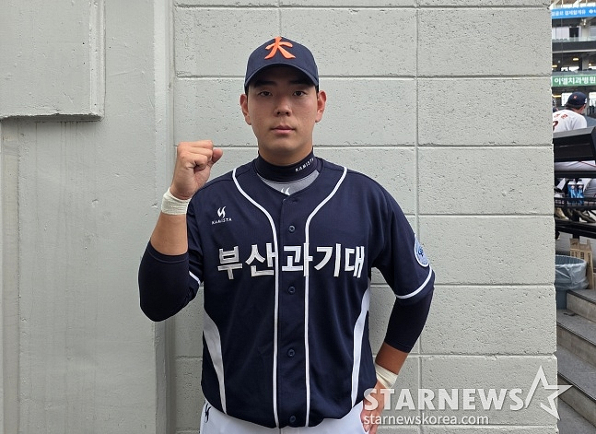"고교 때부터 방망이 자신 있었다" 부산과기대 권희재, '2루 팝타임 1.9초' 강한 어깨에도 '왜' 공격형 포수 자처했나 [인터뷰]