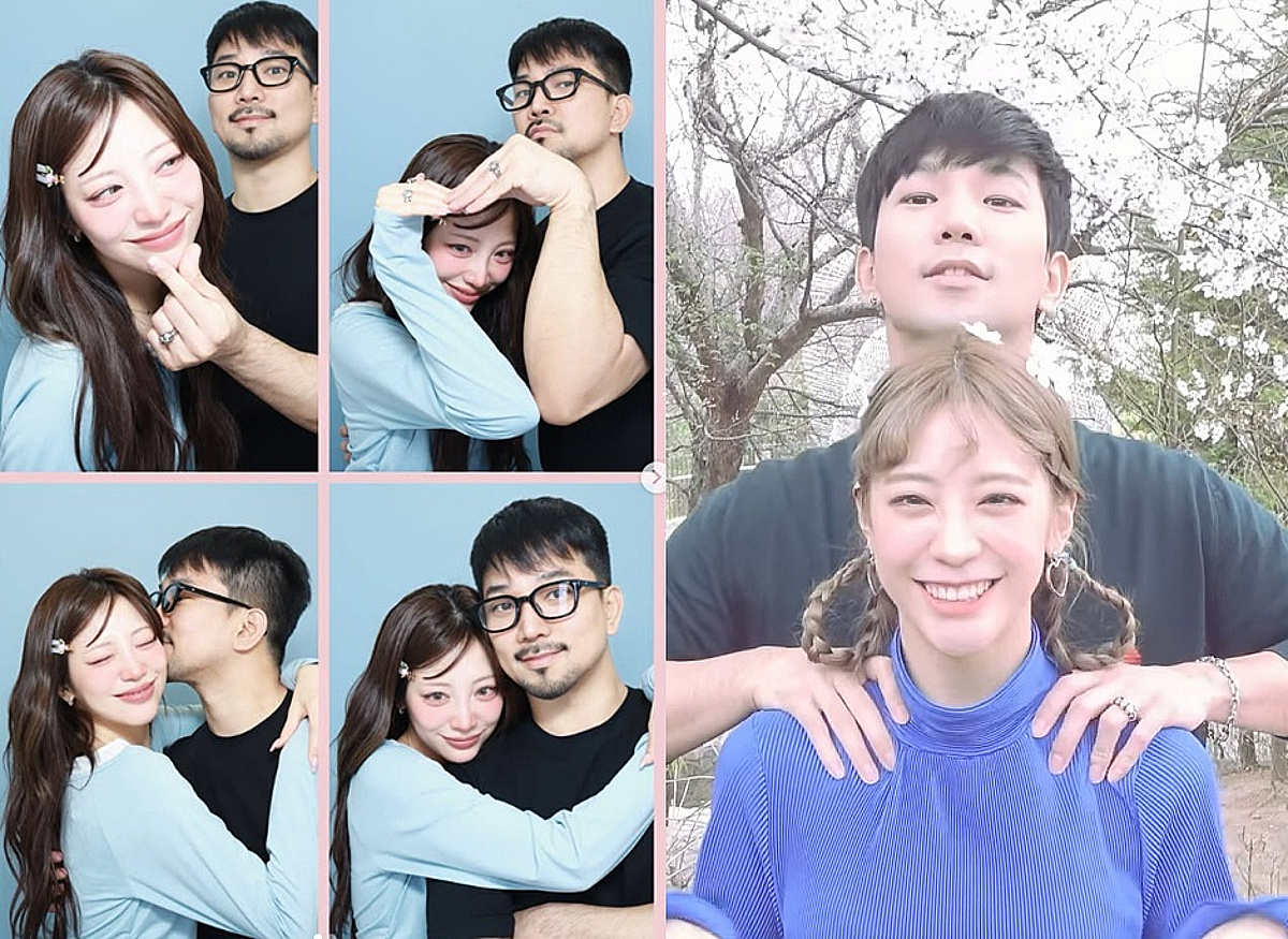 공개열애→동거→결혼..지오♥최예슬 "9번째 봄" 밀착 스킨십[스타이슈]