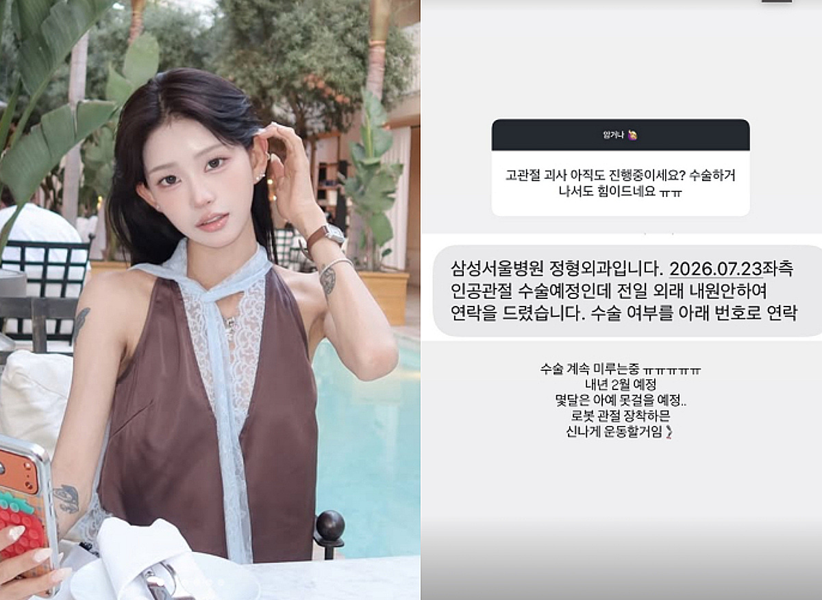 '골반 괴사' 최준희 "몇달간 못 걸어다님" 충격 근황..성형은 계속[스타이슈]