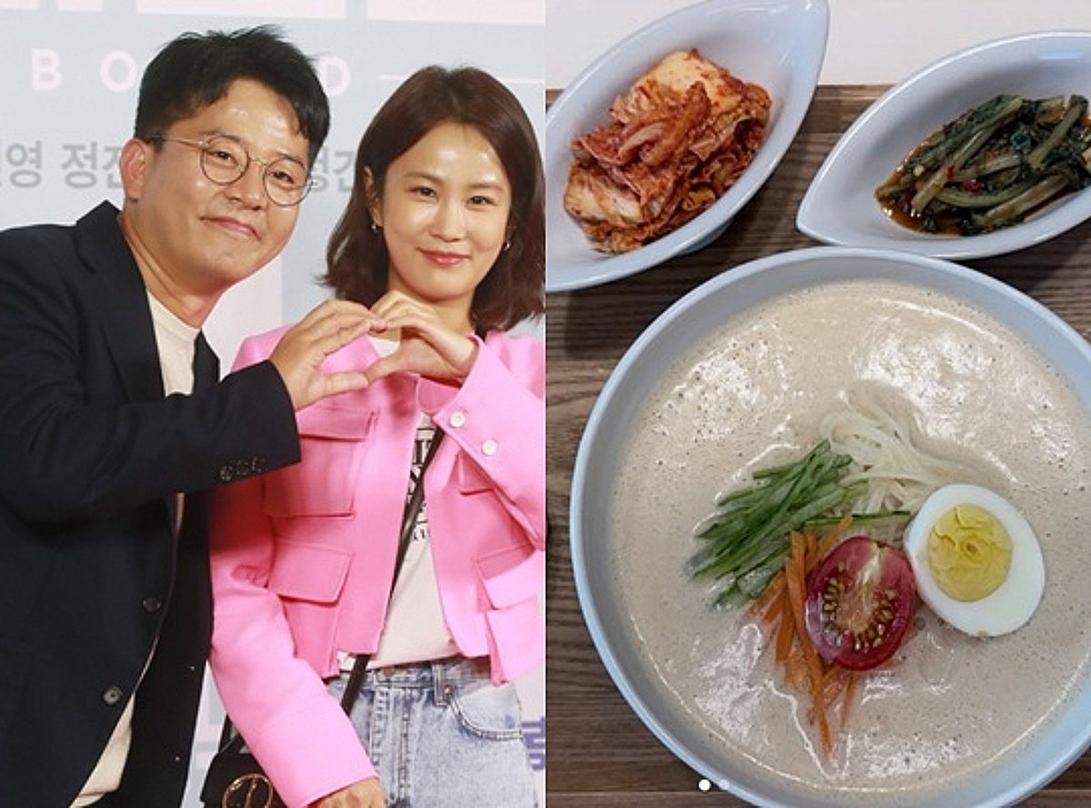 '김준호♥' 김지민, 2세 준비 중 잘 챙겨먹네..콩국수도 직접 [스타이슈]
