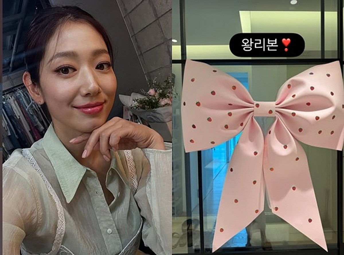 '최태준♥' 박신혜, 둘째는 딸? 왕리본 달고 만삭 태교 [스타이슈]