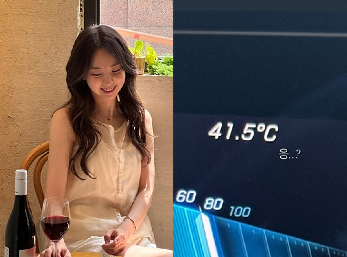 안소희, 41.5도 폭염에 충격..반전 근황
