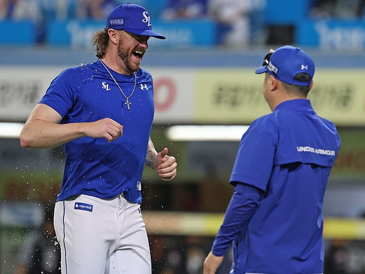 박진만도 페덱 극찬! "기대 이상으로 완벽→부담 컸을텐데... 괜히 MLB 경력 아냐"