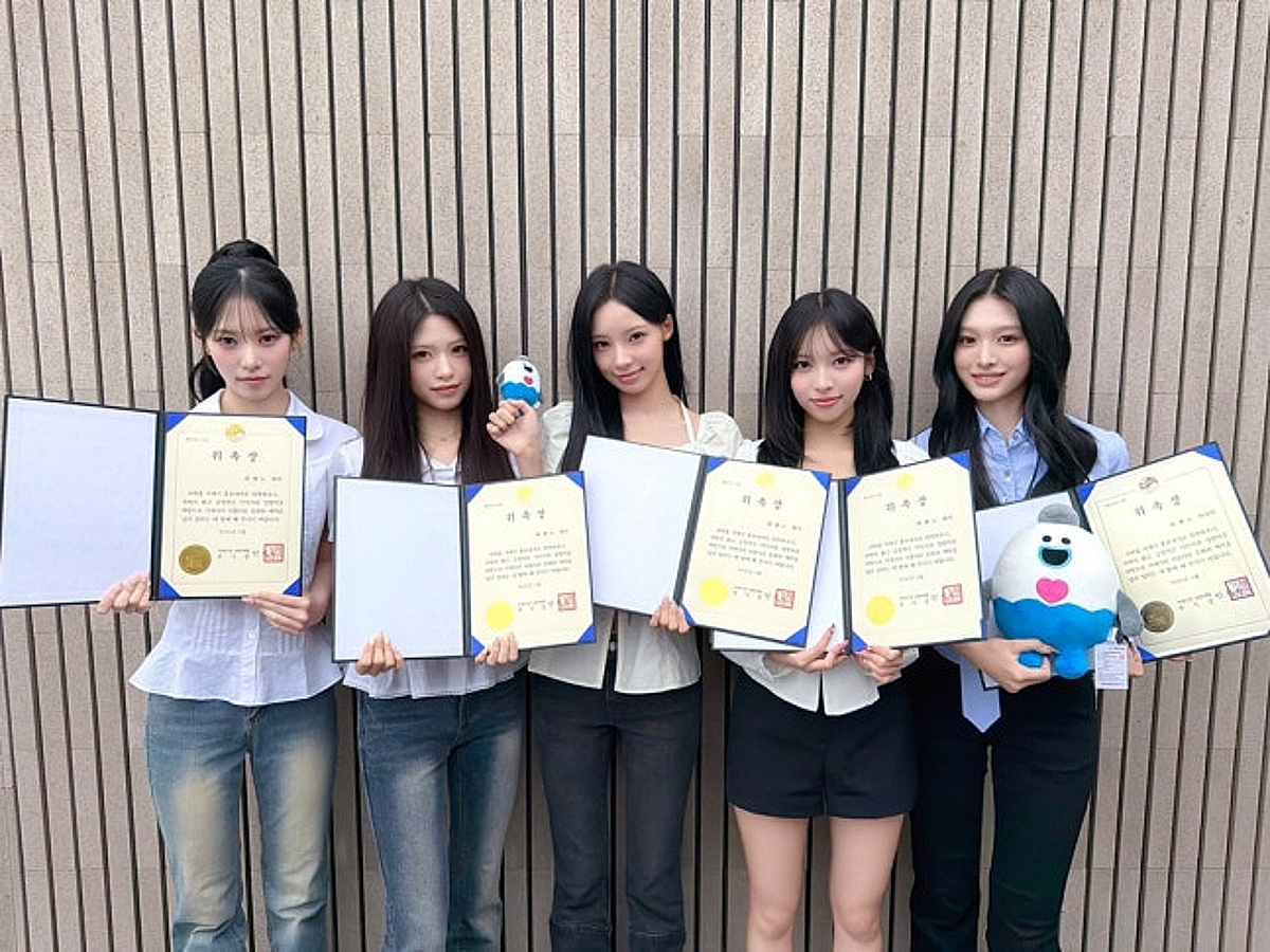 "연예인 최초"..리센느 멤버 전원, '거제 명예시민' 됐다