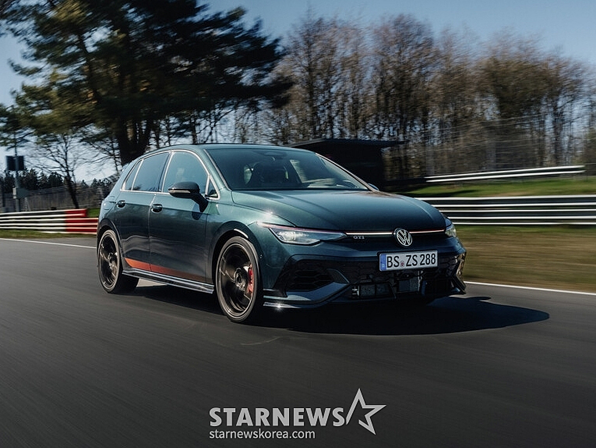 Golf GTI Edition 50, Nürburgring front-wheel-drive Yangsan car new