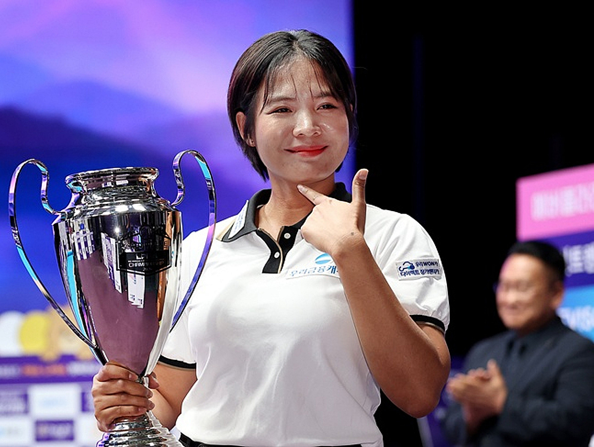 "김가영 꼭 이겨주세요" 간절했던 스롱 "제발 한 번만 기회를"→10번째 우승+상금 4억 선물로 돌아왔다 [정선 현장]