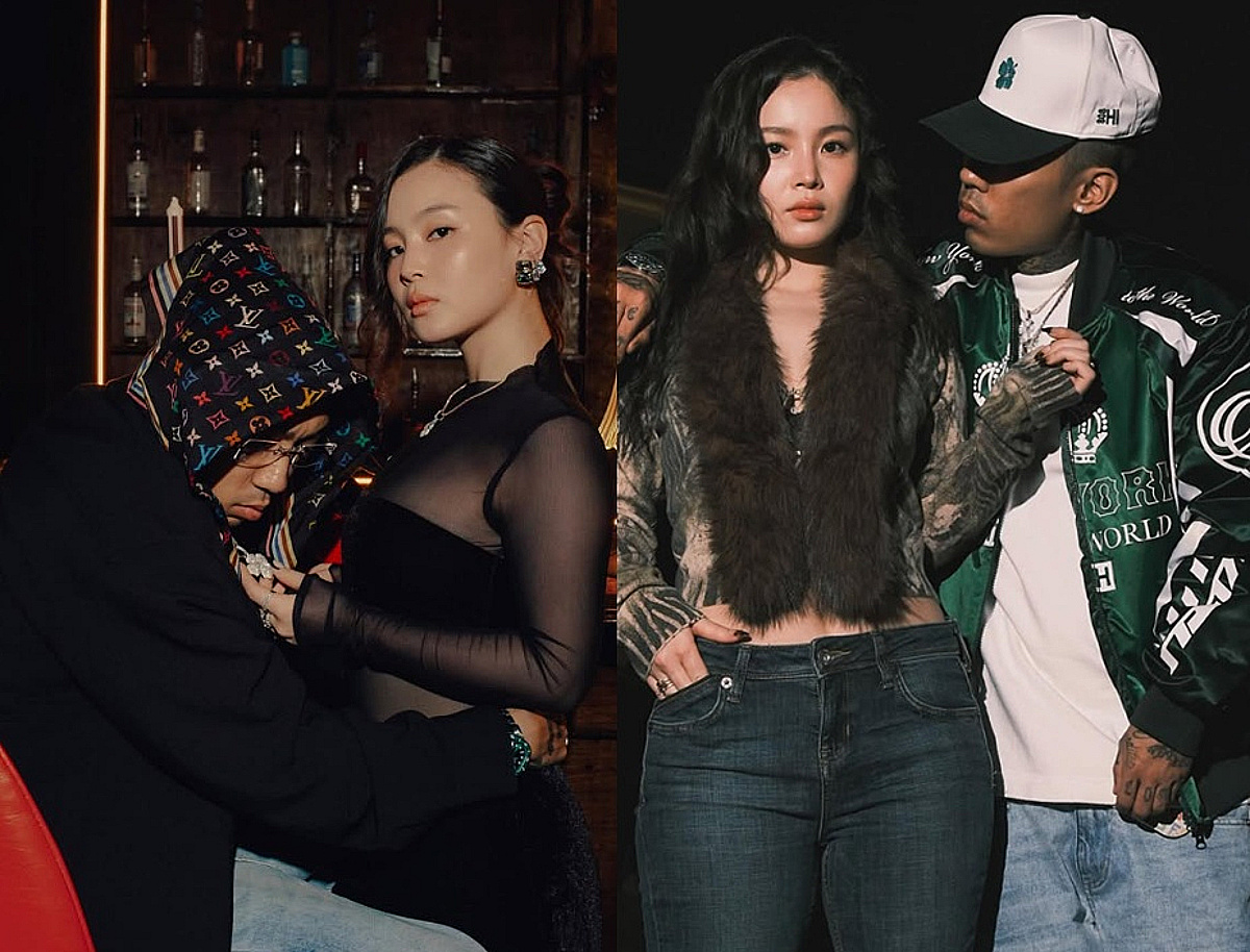 '열애 인정' 도끼♥이하이 커플샷 대방출..초밀착 스킨십 '화끈하네'[스타이슈]