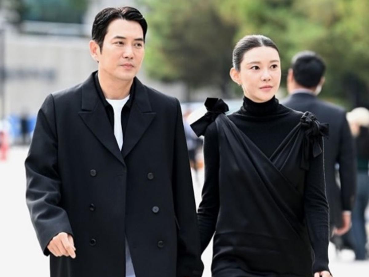 Married for a decade, Cha Ye-ryeon and Joo Sang-wook appear hand in hand… the epitome of a loving couple