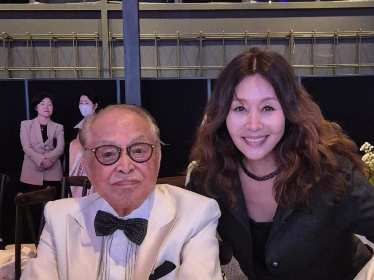 최명길, 신영균 백수연 현장 공개..'외손녀' 이재→송강호 한자리에