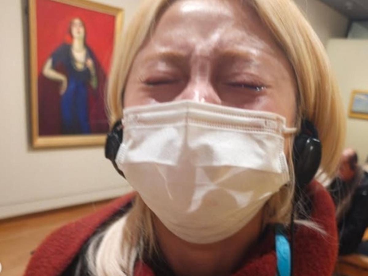 르세라핌 허윤진, 반 고흐 작품 보며 오열..김채원 당황 "얘 설마 우는 거니"