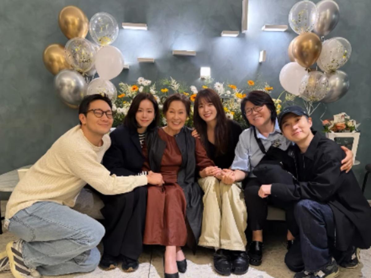 한지민→손석구, 김혜자 응원 위해 뭉쳤다..'천국보다 아름다운' 의리