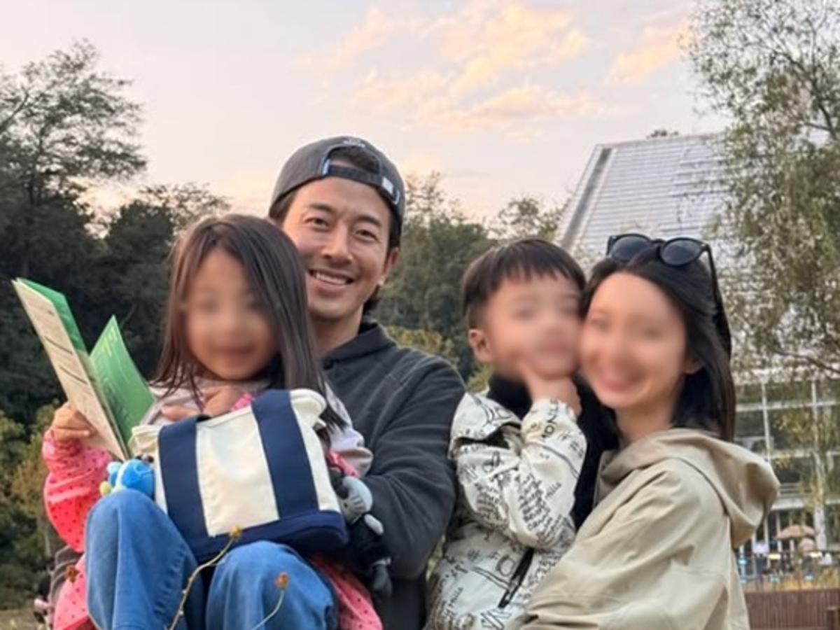 '子 생후 4개월만 암→완치' 최필립, 투병 상처 딛고.."훌쩍 자라는 아이들"
