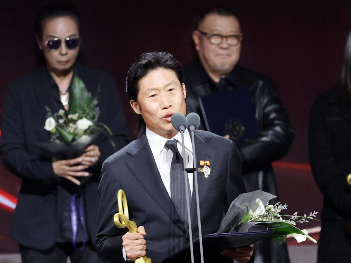 "좋은 영화로 보답" 유해진, 대통령표창 수상 소감..'암살자(들)' 언급無 [대중문화예술상]